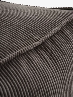 AARS/AGGERPouf AARS/AGGER 65x65 tissu velours côtelé sable foncé-JYSK Online