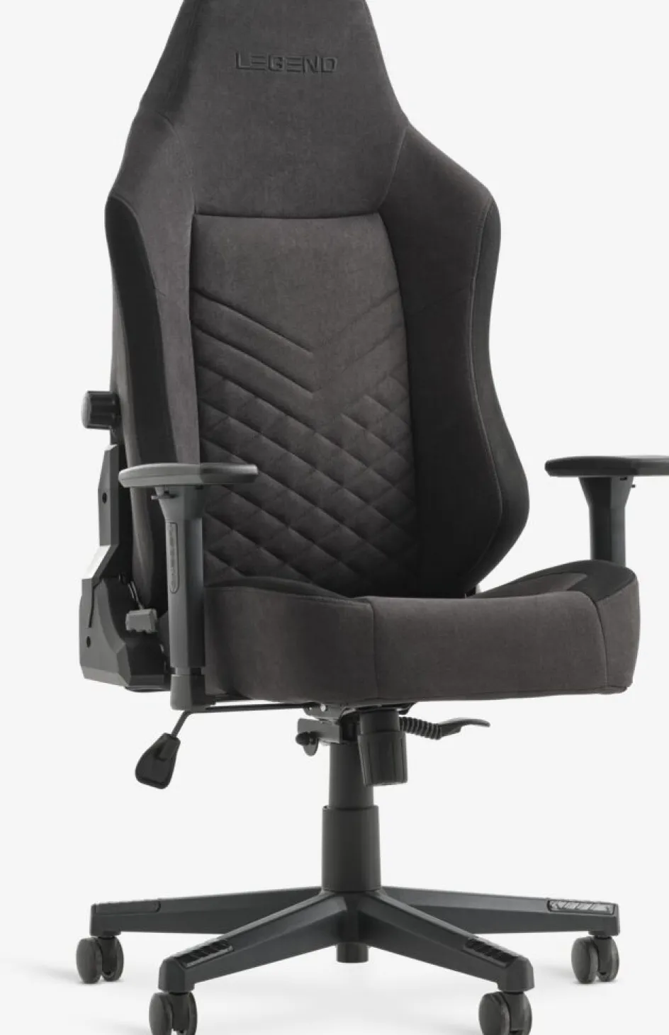 ABILDAAChaise gaming ABILDAA tissu gris anthracite-JYSK Online