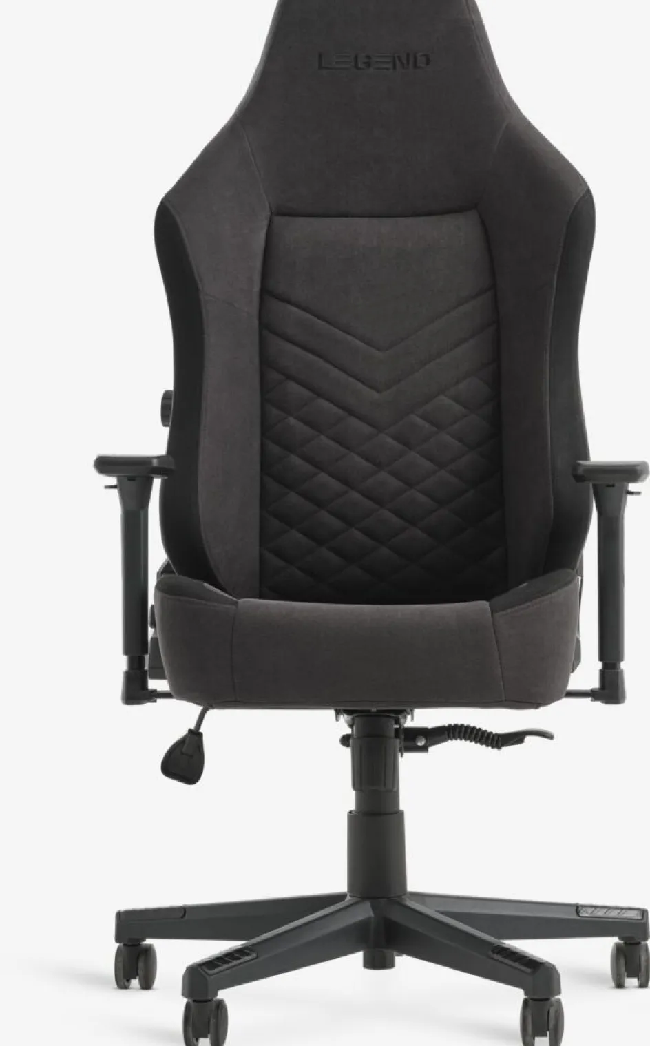 ABILDAAChaise gaming ABILDAA tissu gris anthracite-JYSK Online