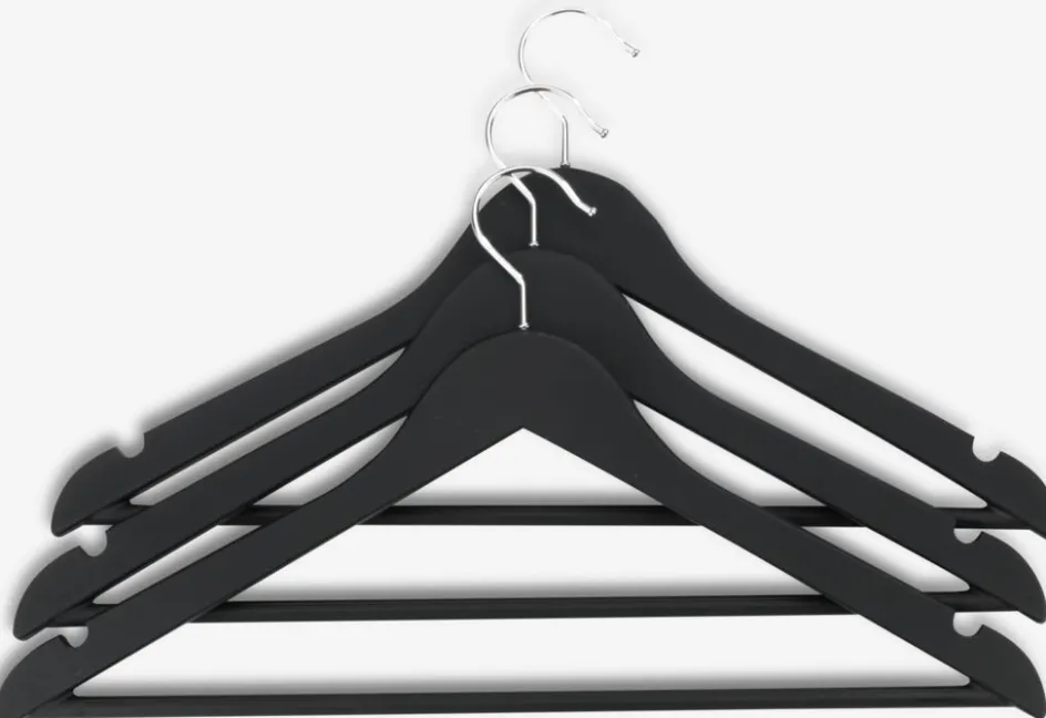 ABSALONCintres ABSALON L44cm 3pcs/pqt noir-JYSK Sale