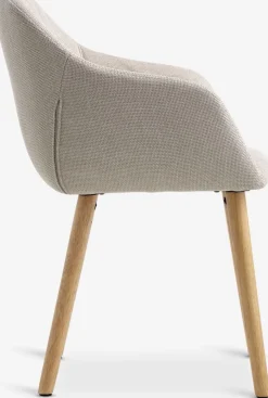 ADSLEVChaise ADSLEV tissu /coloris chêne naturel-JYSK Outlet
