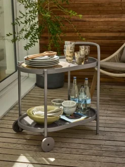 AFTONFALKDesserte AFTONFALK l48xL74xH78 sable foncé-JYSK Discount