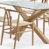 AGERBY + GUDERUPAGERBY L160 table chêne naturel + 4 GUDERUP chaises chêne-JYSK Online