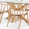 AGERBY + LYKSBORGAGERBY L160 table chêne + 4 LYKSBORG chaises chêne naturel-JYSK Outlet