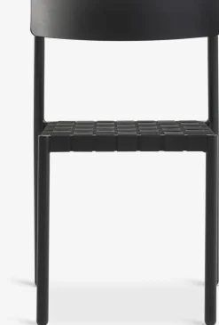 AKTIVEN + HAGLEBUAKTIVEN L118/168 table naturel + 4 HAGLEBU chaises noir-JUTLANDIA Discount