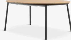AKTIVEN + STORDALENAKTIVEN L118/168 table + 4 STORDALEN chaises naturel-JYSK Sale