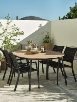 AKTIVENTable de jardin AKTIVEN Ø118xL118/168 naturel-JUTLANDIA Clearance