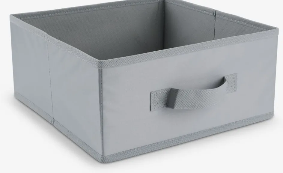 ALBANPanier ALBAN l28xL28xH13cm gris clair-JYSK Outlet