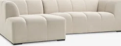 ALLESECanapé ALLESE méridienne gauche tissu beige-JYSK Discount