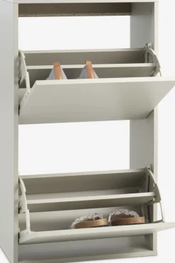 ALLESHAVEMeuble à chaussures ALLESHAVE 2 compartiments beige-JYSK Outlet