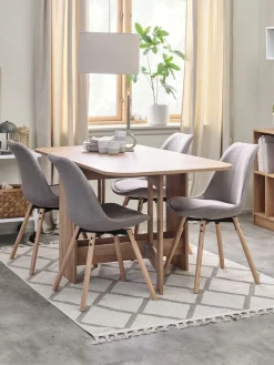 ALLINGTable ALLING 80x100/163 coloris chêne chaud-JYSK Clearance