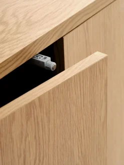 ALSTEDBuffet ALSTED 3 portes coloris chêne naturel-JYSK New