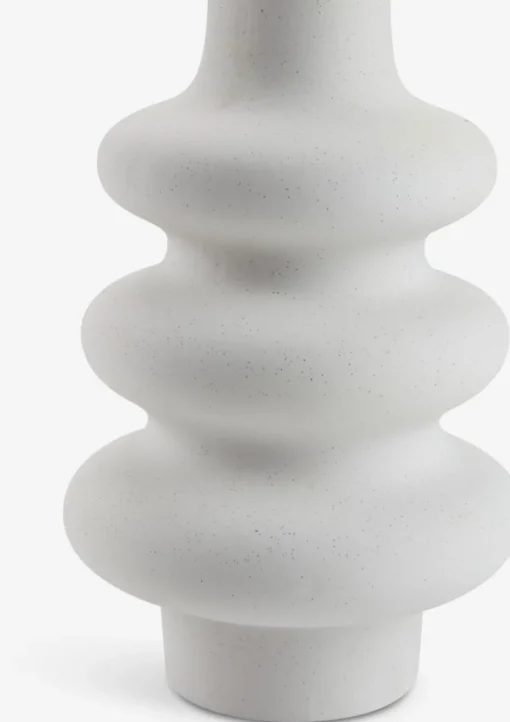 ALVISVase ALVIS Ø20xH30cm blanc-JYSK New
