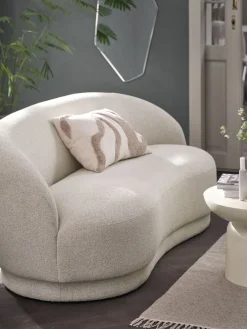 ANDRUPCanapé ANDRUP 3 places ovale tissu beige-JYSK Sale