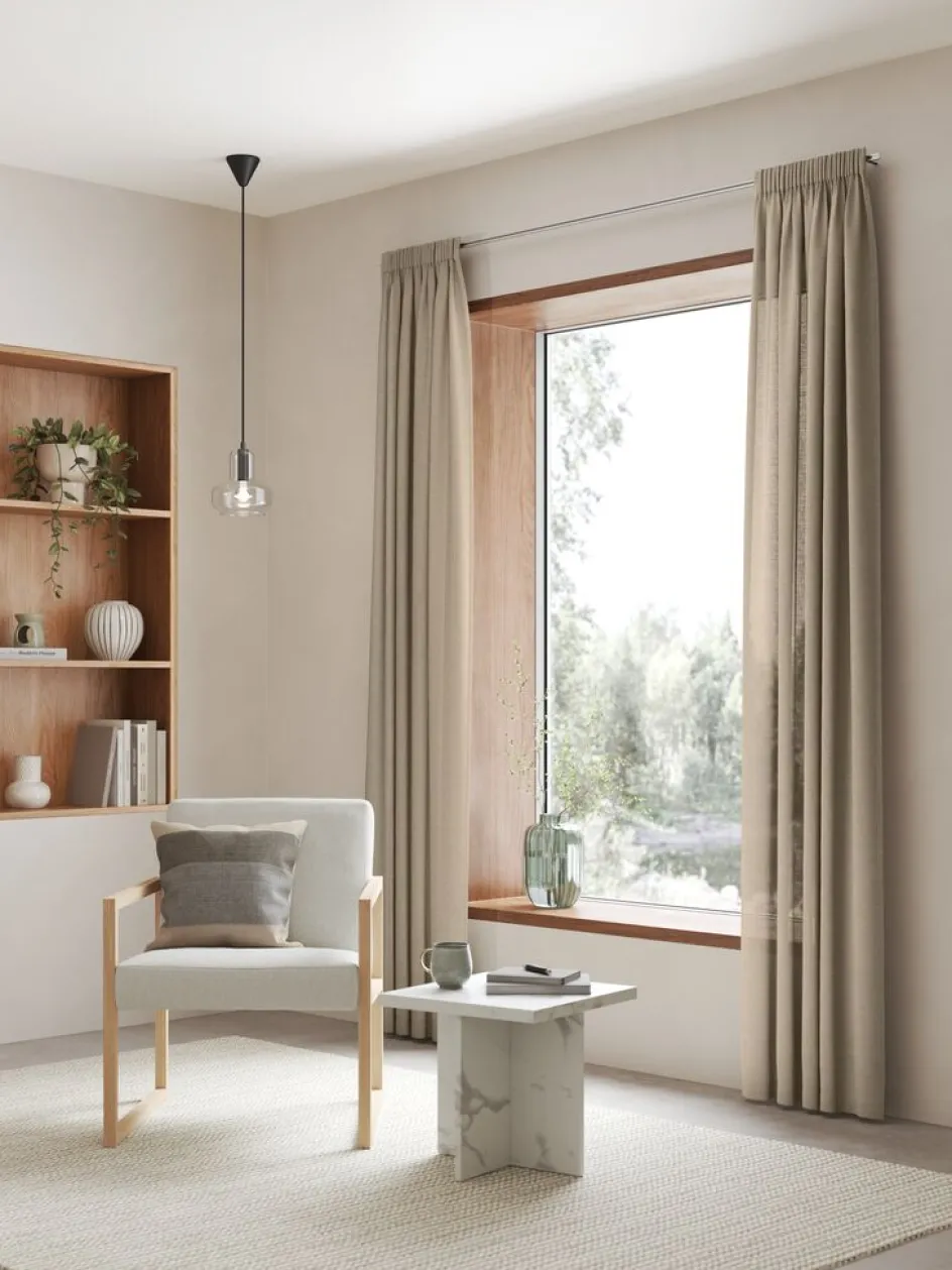 ANJANRideau ANJAN 1x135x245 sable-JYSK Clearance