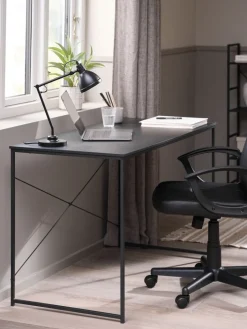 ASTRUPBureau ASTRUP 60x120 noir-JYSK Best