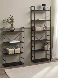 ASTRUPÉtagère ASTRUP 6 tablettes noir-JYSK Clearance