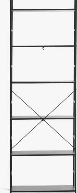 ASTRUPÉtagère ASTRUP 6 tablettes noir-JYSK Clearance