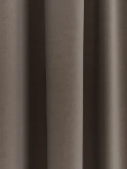 AUSTRARideau AUSTRA 1x140x300 velours brun-JYSK Discount