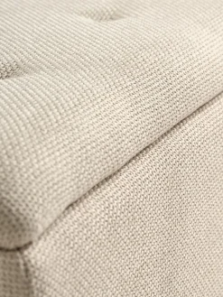 BADSTEDBanc BADSTED a/rangement tissu /coloris chêne-JYSK Best