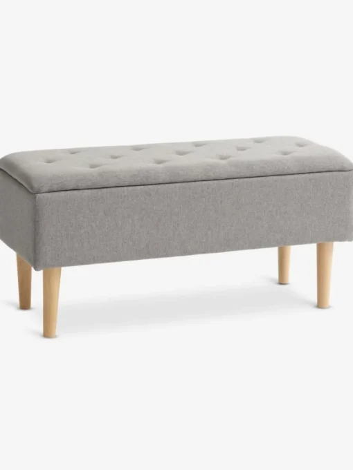 BADSTEDBanc BADSTED a/rangement tissu /coloris chêne-JYSK Discount