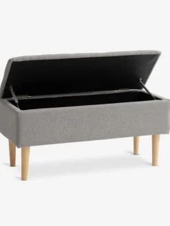 BADSTEDBanc BADSTED a/rangement tissu /coloris chêne-JYSK Discount