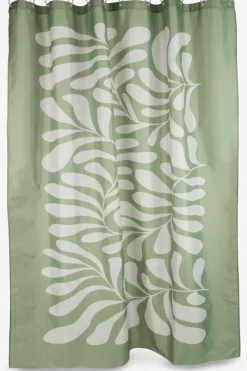 BAGGETORPPlusRideau de douche BAGGETORP 180x200 vert olive-JYSK New