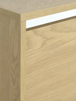 BAKHUSEMeuble à chaussures BAKHUSE 3 compartiments coloris chêne-JYSK Clearance