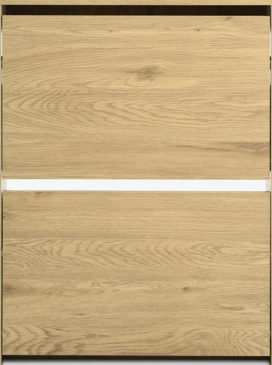 BAKHUSEMeuble à chaussures BAKHUSE 2 compartiments coloris chêne-JYSK Sale