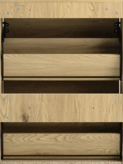 BAKHUSEMeuble à chaussures BAKHUSE 2 compartiments coloris chêne-JYSK Sale