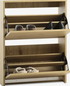 BAKHUSEMeuble à chaussures BAKHUSE 2 compartiments coloris chêne-JYSK Sale