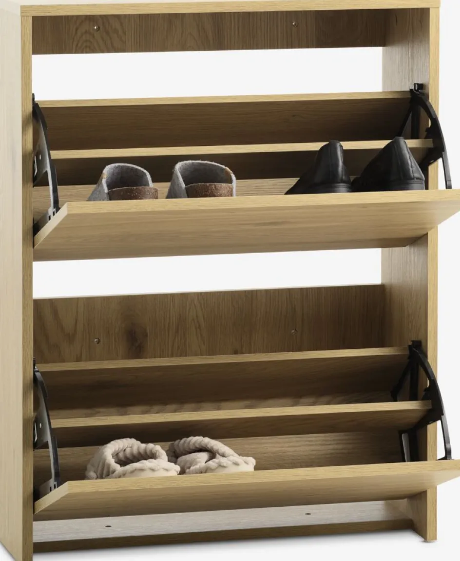 BAKHUSEMeuble à chaussures BAKHUSE 2 compartiments coloris chêne-JYSK Sale
