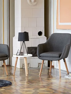 BAKKEBJERGBout de canapé BAKKEBJERG Ø40 blanc/naturel-JYSK Sale