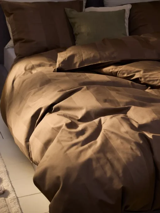 BARBOGoldParure de lit Satin BARBO 240x220-KRONBORG Online