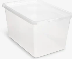 BASIC BOXBoîte de rangement BASIC BOX 52L a/couvercle transparent-JYSK Clearance