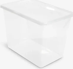 BASIC BOXBoîte de rangement BASIC BOX 80L a/couvercle transparent-JYSK Outlet