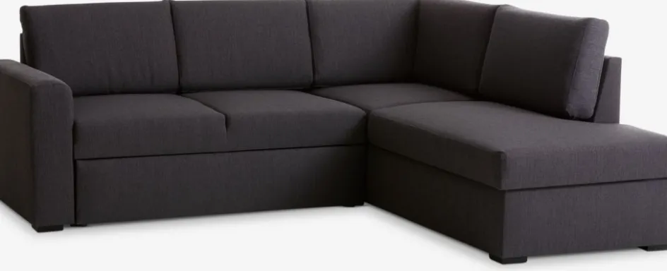 BEDSTEDCanapé convertible avec méridienne BEDSTED gris-JYSK Online