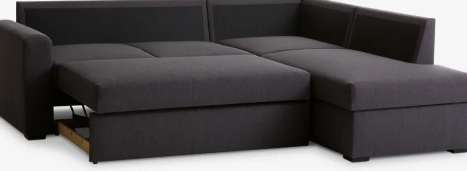BEDSTEDCanapé convertible avec méridienne BEDSTED gris-JYSK Online