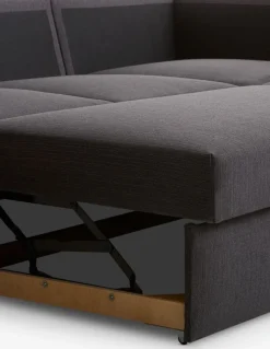 BEDSTEDCanapé convertible avec méridienne BEDSTED gris-JYSK Online