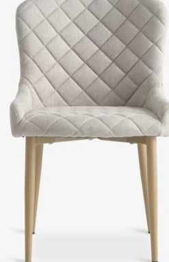 BELLINGEChaise BELLINGE tissu sable/coloris chêne naturel-JYSK Best