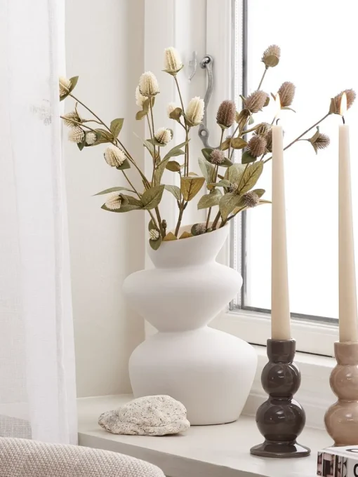 BENNYVase BENNY l11xL16xH25cm blanc-JYSK Hot