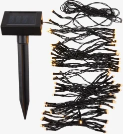 BERGIRISKGuirlande lumineuse solaire BERGIRISK L1000cm 100 LED trans.-JYSK Online