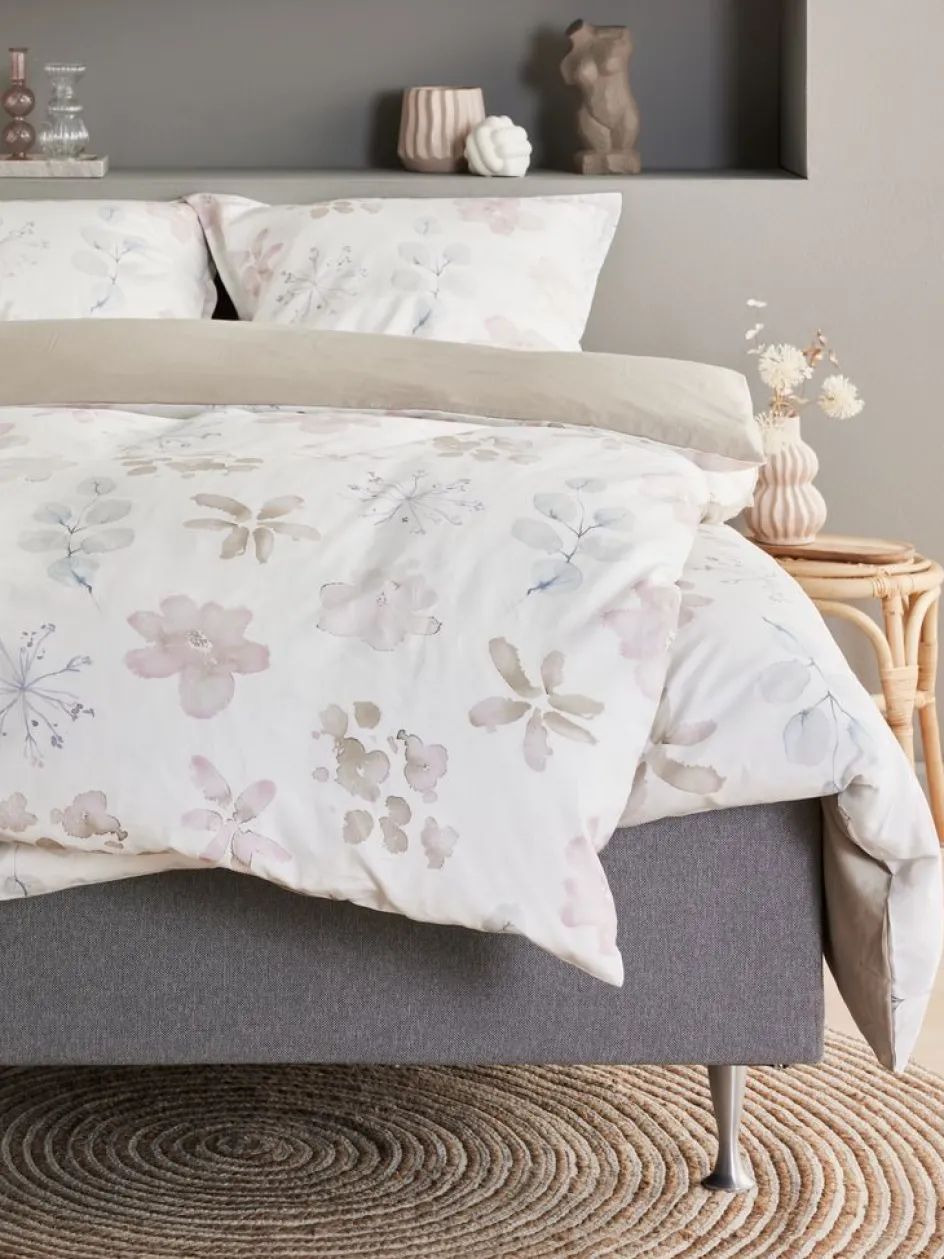 BERITGoldParure de lit Satin BERIT 240x220 blanc-KRONBORG Sale