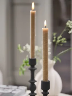 BERTELBougie pour chandelier BERTEL H22cm amande 2pcs/pqt-JYSK Discount