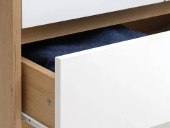 BILLUNDArmoire BILLUND 119x193 blanc/coloris chêne naturel-JYSK Hot