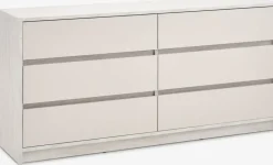 BILLUNDCommode 3+3 tiroirs BILLUND coloris travertin/beige-JYSK Best