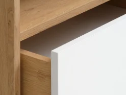 BILLUNDCommode 3 tiroirs BILLUND blanc/chêne-JYSK Online