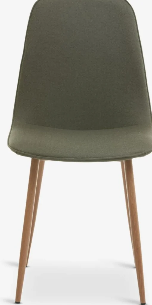 BISTRUPChaise BISTRUP olive/coloris chêne naturel-JYSK Discount
