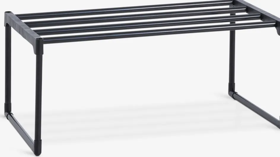 BORNHOLMRange chaussures BORNHOLM 1 tablette empilable noir-JYSK Sale