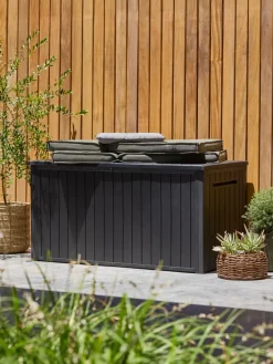 BORTELIDCoffre à coussins BORTELID l145xH73xP70 noir-JYSK Best